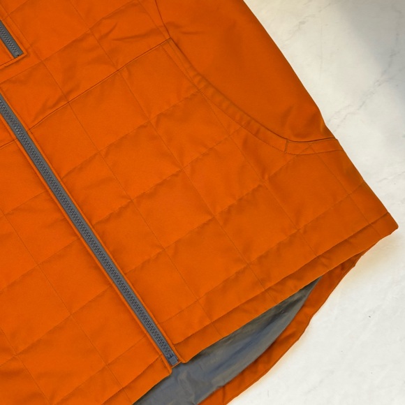 Sitka Gear Men’s Large Grindstone Work Vest Orange Full Zip Outdoor Hiking - Picture 5 of 6